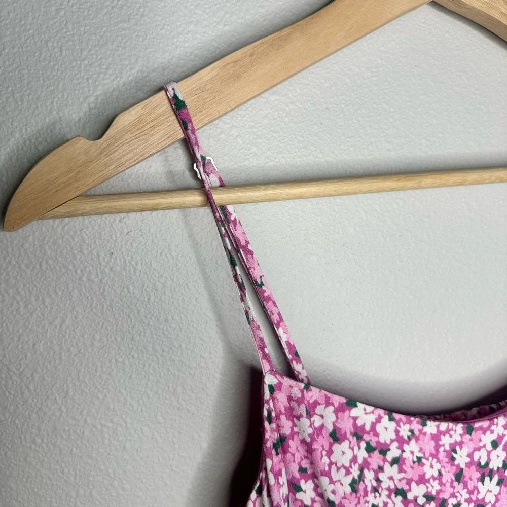 NWT Aritzia Pink Floral Dress - Picture 8 of 8